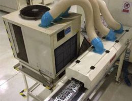 Máy lạnh di động Nakatomi phục vụ mùa nóng cho các doanh nghiệp