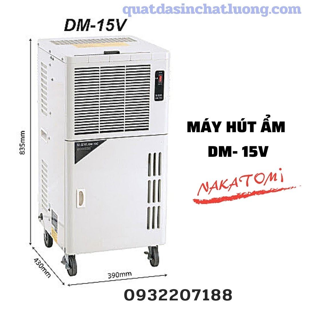 Máy hút ẩm Nakatomi DM- 15V